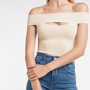 Express Body Contour Off The Shoulder Top | NWT | XL